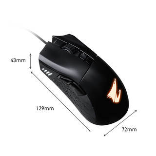  GIGABYTE/技嘉 AORUS M3 电竞游戏鼠标  黑色