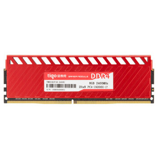 Tigo 金泰克 烈焰风暴系列 X3 DDR4 2400MHz 台式机内存 8GB