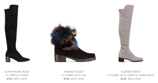 STUART WEITZMAN美国官网 精选女士鞋靴包袋专场(含lowland、5050等)
