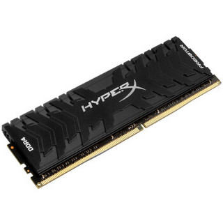 HYPERX Predator掠食者系列 骇客神条 DDR4 3000MHz 黑色 台式机内存 16GB