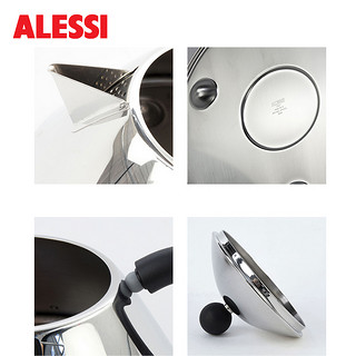 ALESSI Teapot 不锈钢家用烧水壶 1L