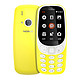诺基亚（NOKIA）3310 黄色 直板按键 移动联通2G手机 双卡双待 时尚手机 经典复刻 学生备用功能机