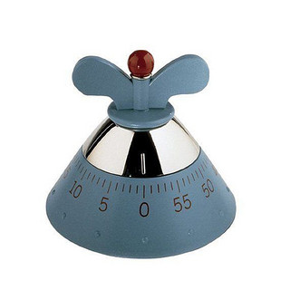 ALESSI Kitchen timer ale-09-R-rod 厨房机械计时器 