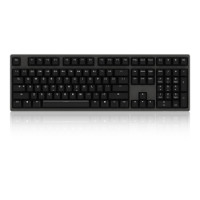 AKKO Ducky Zero 3108 PBT 正刻 机械键盘 108键 cherry 樱桃轴 红轴 黑色