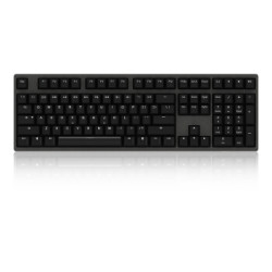 AKKO Ducky Zero 3108 PBT 正刻 机械键盘 108键 cherry 樱桃轴 红轴 黑色