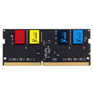 全何(V-Color) 低电压版 笔记本内存 彩条 DDR4 2133 8G