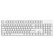 ikbc C104 机械键盘 游戏键盘 104键 原厂cherry轴 樱桃轴 吃鸡神器  笔记本键盘 白色 茶轴 自营
