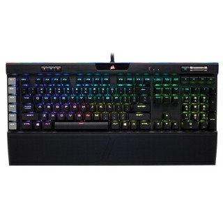 USCORSAIR 美商海盗船 K95 RGB PLATINUM 机械键盘 银轴 黑色