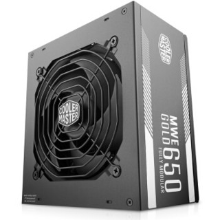 COOLERMASTER 酷冷至尊 MWE GOLD 650 金牌（90%）全模组ATX电源 650W