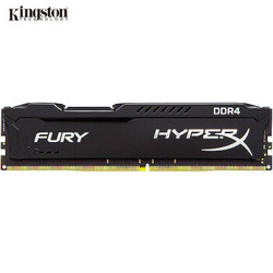 Kingston 金士顿 骇客神条 Fury系列 16GB DDR4 2400 台式机内存条 单条