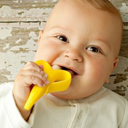 Nuby 努比 香蕉比比婴儿安抚牙胶