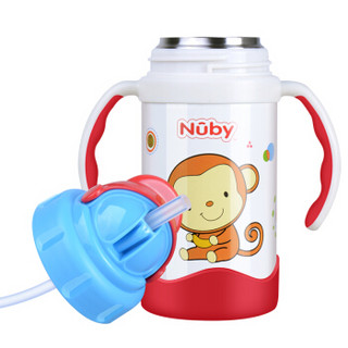 Nuby 努比 2D动物款 儿童吸管保温杯