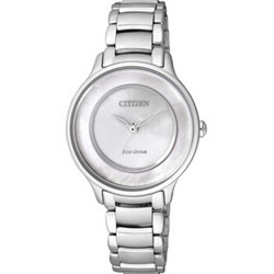 CITIZEN 西铁城 EM0380-57D 女士光动能腕表