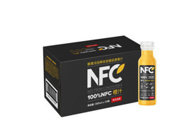 农夫山泉 NFC果汁饮料 100%NFC橙汁300ml*24瓶整箱