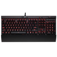 CORSAIR 美商海盗船 Gaming系列 K70 机械游戏键盘 青轴 黑色 红光