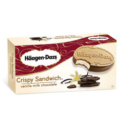 Häagen·Dazs 哈根达斯 脆皮三明治冰淇淋 68g