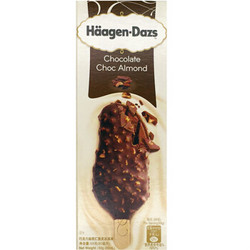 Haagen-Dazs 哈根达斯  脆皮冰淇淋 69g 巧克力扁桃仁口味 *6件