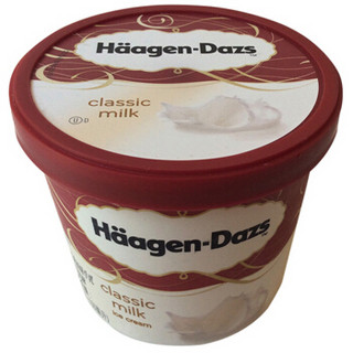 Häagen·Dazs 哈根达斯 经典原味牛乳口味 冰淇淋