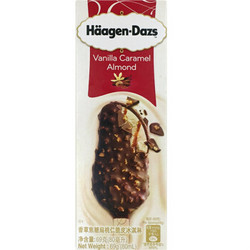 Häagen·Dazs 哈根达斯 香草焦糖扁桃仁口味 脆皮冰淇淋 69g *6件