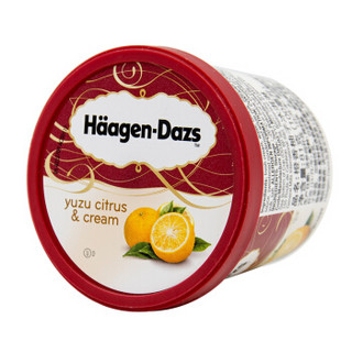 Häagen·Dazs 哈根达斯 橙香柚子口味 冰淇淋 81g