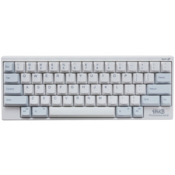 HHKB Professional2 Type-S 白色有刻版静音版静电容键盘白色多少钱 