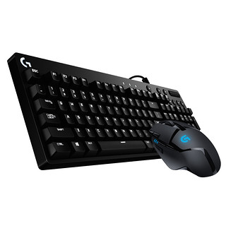 logitech 罗技 G610 有线机械键盘 Cherry茶轴+G402 有线鼠标