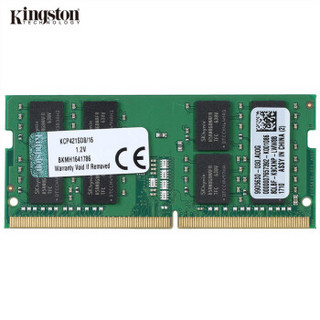 金士顿(Kingston)系统指定内存 DDR4 2133 笔记本内存 16G