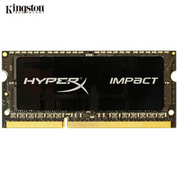 金士顿 DDR3 1600 4GB 笔记本内存 骇客神条 Impact系列 低电压版