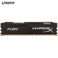 金士顿(Kingston)骇客神条 Fury系列 DDR3 8GB台式机内存  1866 黑色