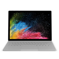 Microsoft 微软 Surface Book 2 13.5英寸 笔记本电脑 (银灰色、酷睿i5-7300U、8GB、256GB SSD、核显)