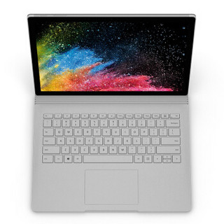 Microsoft 微软 Surface Book 2 13.5英寸 笔记本电脑 (银灰色、酷睿i5-7300U、8GB、256GB SSD、核显)