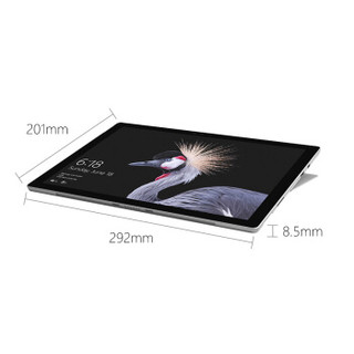 Microsoft 微软 新Surface Pro（第五代） 二合一平板电脑 12.3英寸 裸机版 128G 4G Core M3