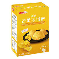 PLUS会员：meiji 明治 芒果冰淇淋 510g