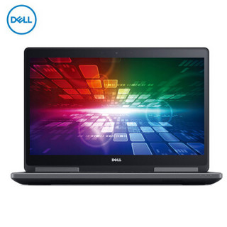 DELL 戴尔 Precision7720 17.3英寸移动工作站笔记本 I7-7820HQ 64G 512G+2T P5000 16G 4K