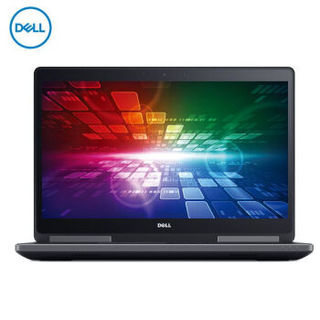 DELL 戴尔 Precision7720 17.3英寸移动工作站笔记本 I7-7820HQ 32G 256G+2T P5000 16G 1920x1080高分