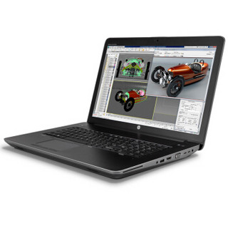 HP 惠普 ZBOOK17 17.3英寸 笔记本移动工作站  E3-1535M 16G 256SSD+1T M4000M 4G