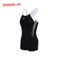 speedo 速比涛 FIT 泳感健身系列 女子平角连体泳衣