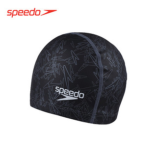 speedo 速比涛 811237 经典字母泳帽