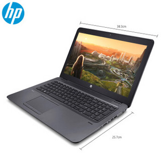 HP 惠普 Z系列 ZBook 15u G4 笔记本电脑 (黑色、酷睿i7-7500U、8GB、256GB SSD+1TB HDD、M4190)