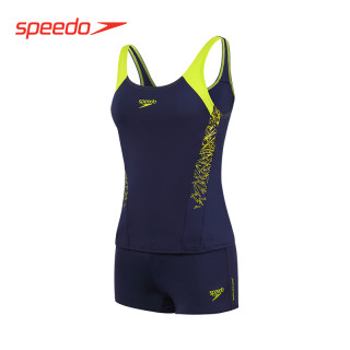 speedo 速比涛 FIT 泳感健身系列 810873 女子平角分体泳衣