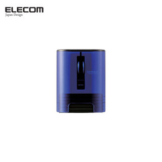 宜丽客（ELECOM） 日本无线蓝牙便携式马克鼠 笔记本充电小巧鼠标  蓝色