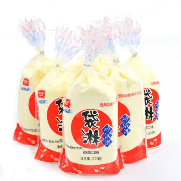 美登高 袋淋 香草口味 冰激凌 220g