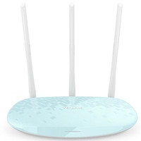 TP-LINK TL-WR886N 450M无线路由器 智能路由 WIFI无线穿墙 水蓝