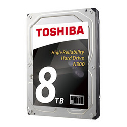TOSHIBA 东芝 N300系列 NAS用机械硬盘 8TB