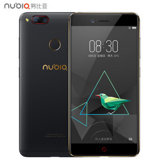 nubia 努比亚 Z17mini 智能手机 6GB 黑金色 