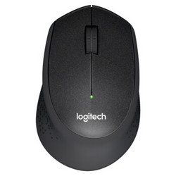 Logitech 罗技 M330 无线静音鼠标  黑色