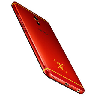 MEIZU 魅族 魅蓝 Note 6 4G手机 3GB+32GB 热血红