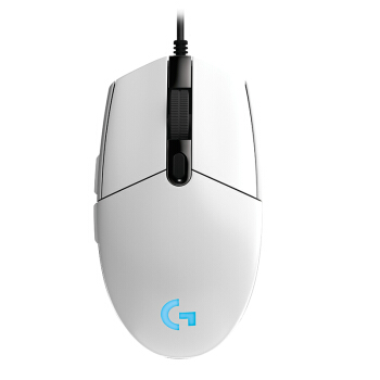 Logitech 罗技 G102 有线鼠标 8000DPI RGB 白色