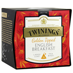 TWININGS 川宁 金毫英式早餐红茶 45g *4件