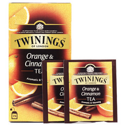 TWININGS 川宁 柑桔肉桂果香红茶茶包 50g